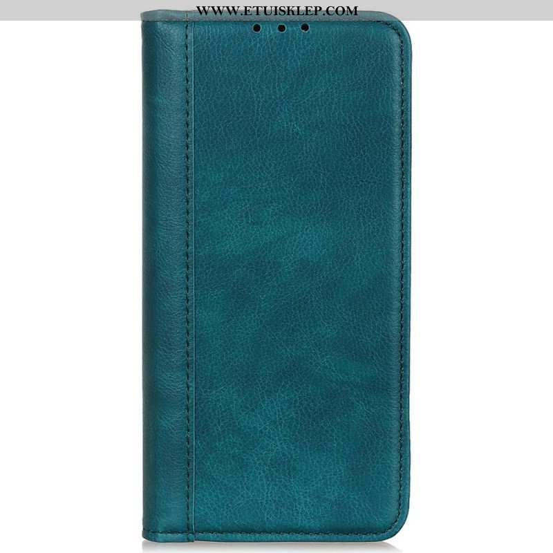 Etui Na Telefon do Sony Xperia Pro-I Etui Folio Elegancka Dwoina Skóry Liczi